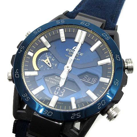 エディフィス EDIFICE SOSPENSIONE カシオ 50周年記念モデル タフソーラー アナ...