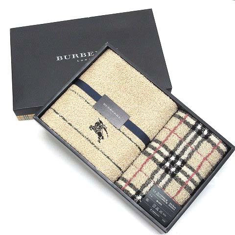 未使用品 バーバリー ロンドン BURBERRY LONDON フェイスタオル ウォッシュタオル チ...