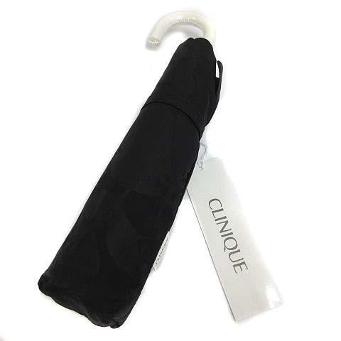 未使用品 クリニーク CLINIQUE 折りたたみ傘 晴雨兼用 日傘 UVカット加工 フラワー 花柄...