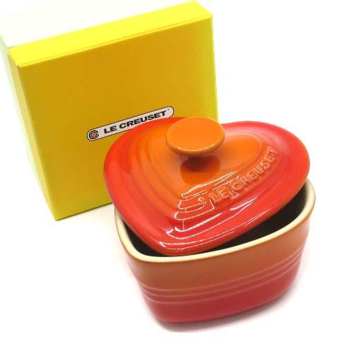 未使用品 ル・クルーゼ Le Creuset ラムカンダムール Ramekin D'amoui S ...