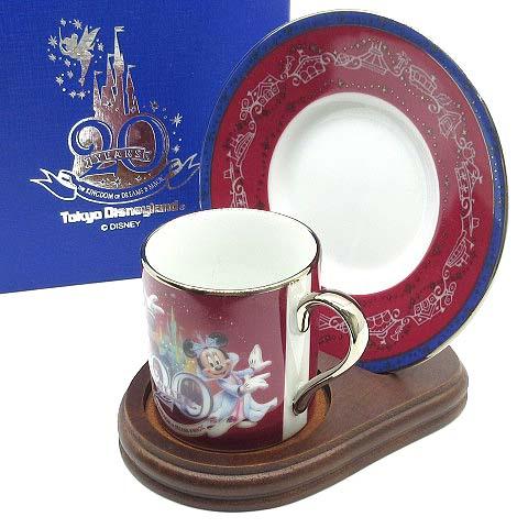 東京ディズニーランド 20周年 デミタス カップ&amp;ソーサー