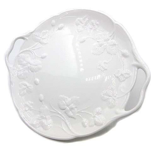 新品同様 ミントン MINTON ヴィクトリアストロベリーホワイト B&amp;B ブレッド&amp;バター プレー...