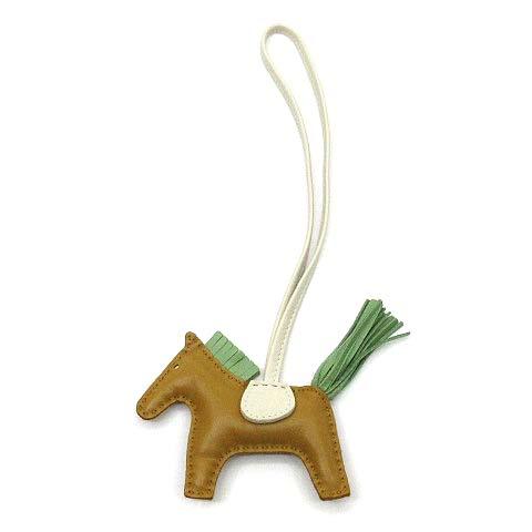 エルメス HERMES ロデオ PM バッグチャーム ホース 馬 アニョーミロ セサミ ヴェールクリ...