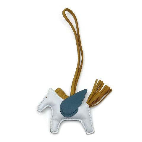 エルメス HERMES ロデオ ペガサス PM バッグチャーム アニョーミロ ブルーブリュム ヴェー...