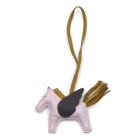 エルメス HERMES ロデオ ペガサス PM バッグチャーム アニョーミロ モーヴペール セサミ ...