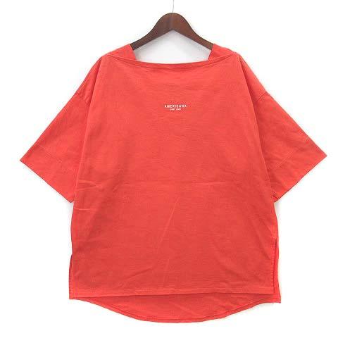 アメリカーナ AMERICANA BEAUTY&amp;YOUTH スモールロゴ オーバーサイズ Tシャツ ...