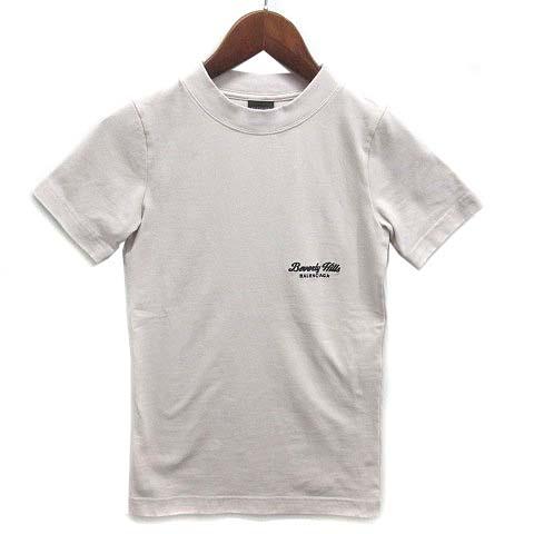 バレンシアガ BALENCIAGA Beverly Hills Tシャツ ストレッチ コットン 半袖...
