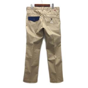 ステューシー STUSSY リーバイス Levi's スタプレ STA-PREST トラウザー パンツ チノパン 32 ケルプ ベージュ 20306-0031 美品 メンズ
