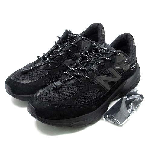 ニューバランス NEW BALANCE USA製 U990BB6 スニーカー トリプルブラック 黒 ...