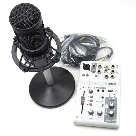 ヤマハ YAMAHA AG03 ウェブ キャスティング ミキサー オーディオテクニカ AT2035 ...