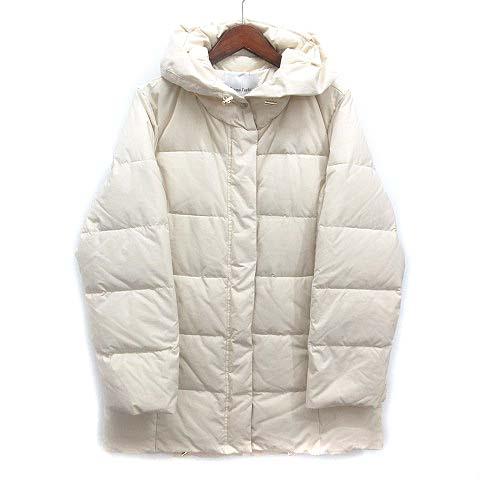 未使用品 エマテイラー Emma Taylor ショールカラー ミドル ダウン コート ライトベージ...