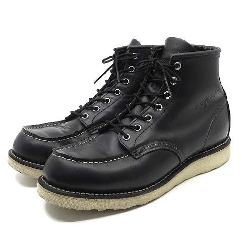 レッドウィング REDWING 06年 8130 アイリッシュセッター モックトゥ ブーツ ブラック...