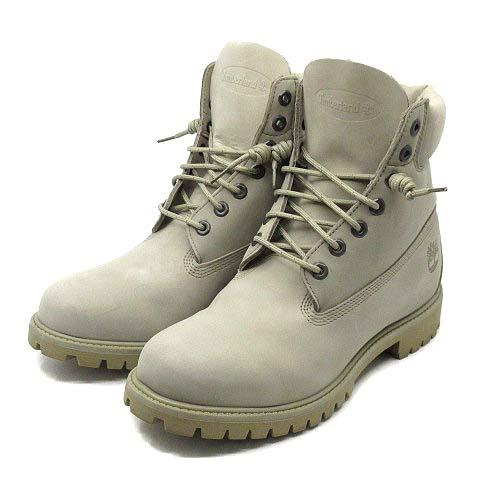 ティンバーランド Timberland プレミアム 6インチ ウォータープルーフ ブーツ ヌバックレ...