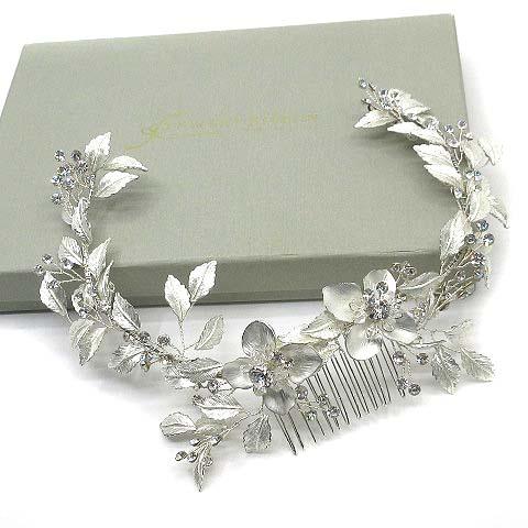 スウィートリボン SWEET RIBBON ウェディングアクセサリー ヘッドドレス フラワー ビジュ...