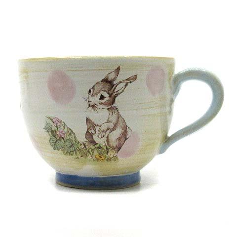 比留間郁美 うさぎ ティーカップ ハート スープカップ マグカップ