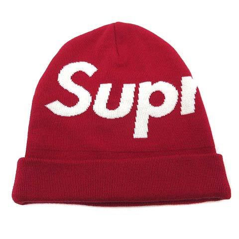 シュプリーム SUPREME ビッグロゴ ビーニー Big Logo Beanie ニットキャップ ...