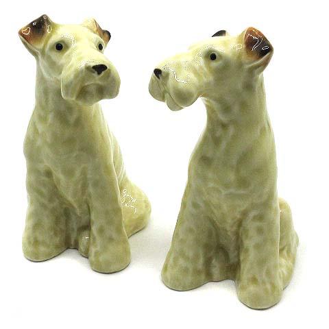 マニー MANY テリア 犬 ソルト&amp;ペッパー 調味料入れ 容器