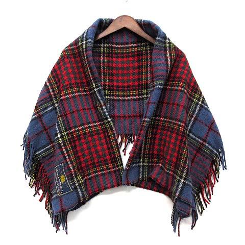 ハイランドツイード HIGHLAND TWEEDS タータンチェック ウール ブランケット ひざ掛け...