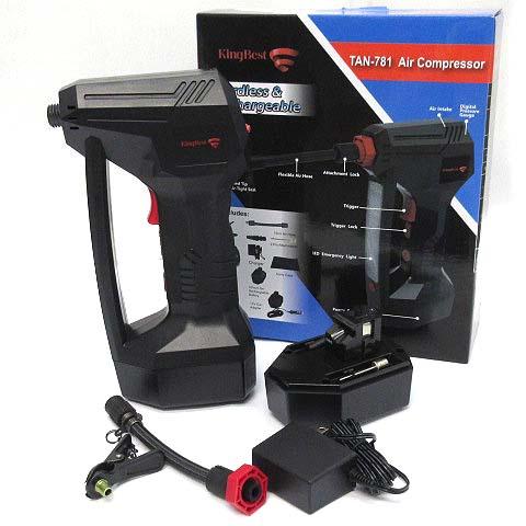 キングベスト KingBest TAN-781 ハンディ エアーコンプレッサー 美品