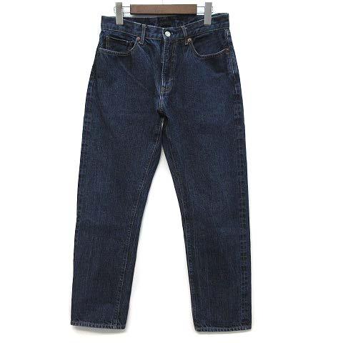 ユニクロ UNIQLO デニムパンツ ジーンズ セルビッジ 赤耳 ブルー 31 321-447652...
