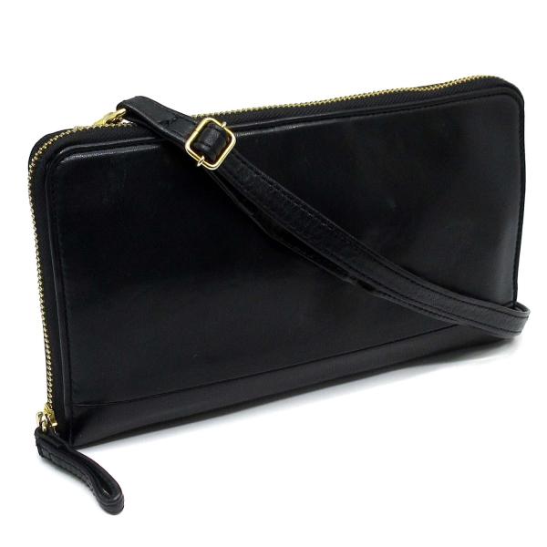 ポーター PORTER ワイズ WISE 2WAY TRAVEL WALLET 馬革 トラベルウォレ...
