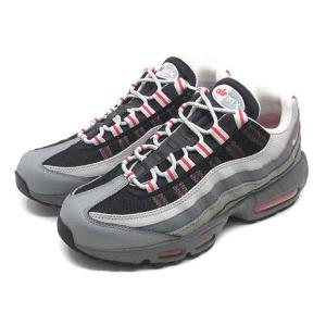 ナイキ NIKE エアマックス AIR MAX 95 ESSENTIAL スニーカーCI3705-600 グレー レッド 26cm メンズ