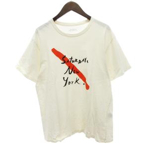 サタデーズサーフ SATURDAYS SURF NYC Tシャツ カットソー 半袖 丸首 ロゴ プリ...