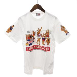 キャプテンサンタ CAPTAIN SANTA Tシャツ カットソー 半袖 丸首 プリント コットン ...