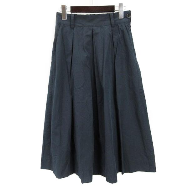 マーガレットハウエル MARGARET HOWELL 23AW スカート COTTON CHAMBR...