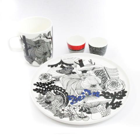 マリメッコ marimekko veljekset ヴェルイェクセトゥ マグカップ プレート SII...