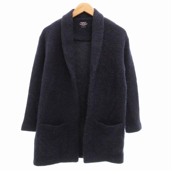 ギャルリーヴィー GALERIE VIE トゥモローランド カーディガン ボタンレス ショールカラー...