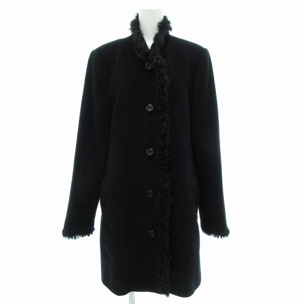 ロベルタディカメリーノ Roberta di Camerino アンゴラ コート ジャケット ロング...