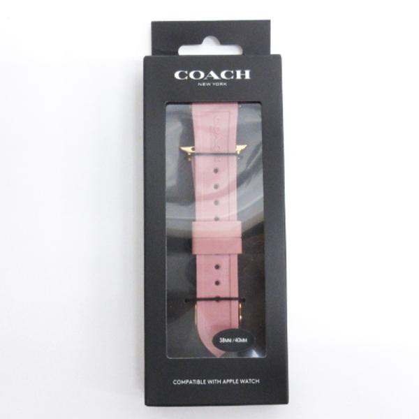 コーチ COACH Apple watch アップルウォッチ ラバーベルト 38MM 40MM 14...