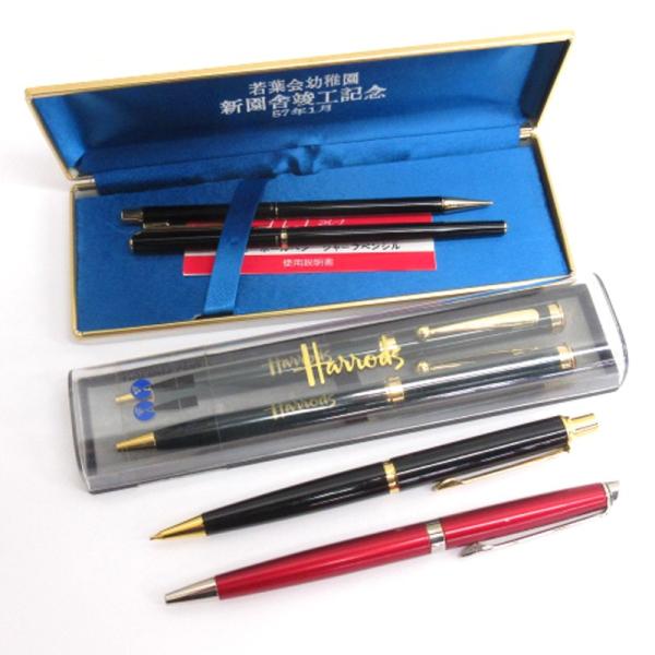 PILOT SAILOR WATERMAN ハロッズ 等 ボールペン シャーペン 6点まとめ ジャン...