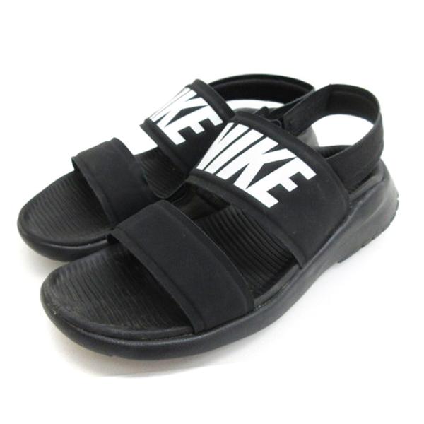 ナイキ NIKE タンジュン サンダル 882694-001 24cm ブラック 250729E 靴...