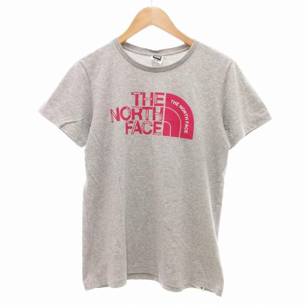 ザノースフェイス THE NORTH FACE Tシャツ 半袖 プリント ロゴ L グレー /JS ...