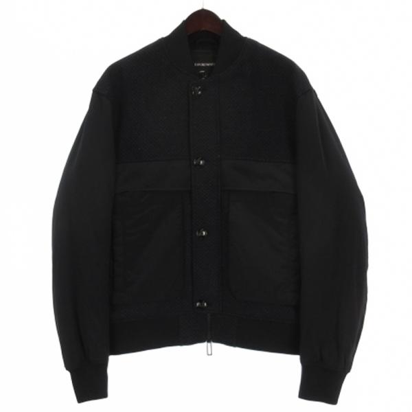 エンポリオアルマーニ EMPORIO ARMANI タグ付き ボンバージャケット 中綿 ブルゾン ネ...