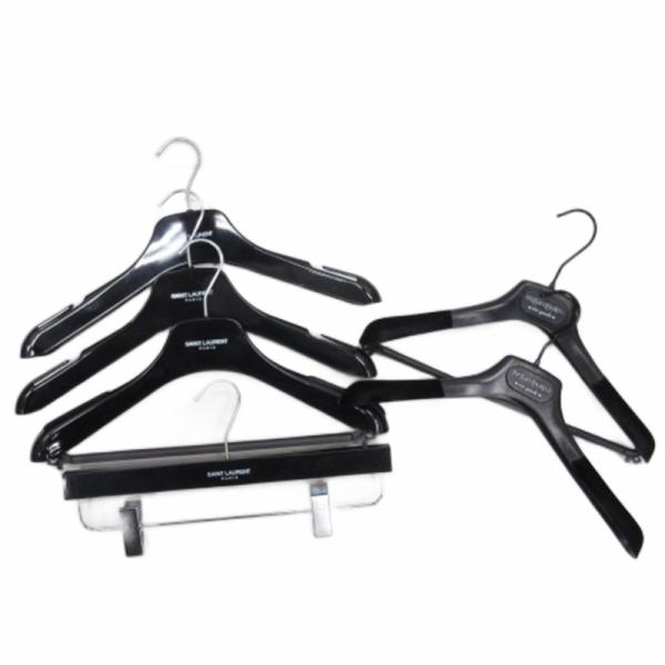 サンローラン パリ SAINT LAURENT PARIS イヴサンローラン ロゴハンガー 6点 ま...