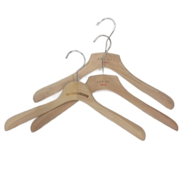 ザリアルマッコイズ THE REAL McCOY'S L.B.M.1911 ウッド ロゴハンガー 3...