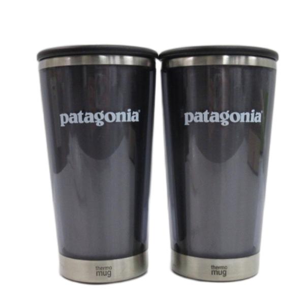 パタゴニア Patagonia ロゴ ステンレス タンブラー 2点セット グレー系 その他