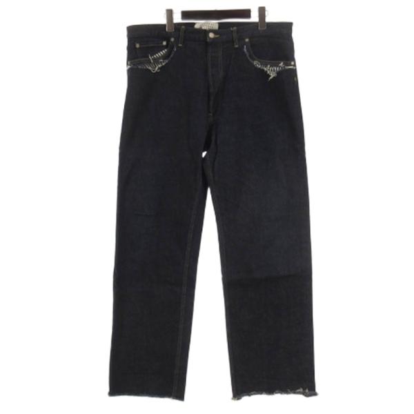 メゾンマルジェラ 10 Maison Margiela 10 カットオフ デニムパンツ ジーンズ S...