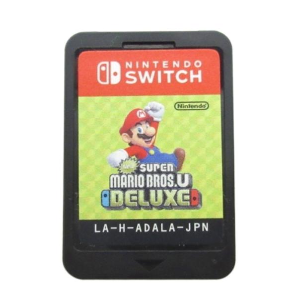 Nintendo Switch 任天堂スイッチ スーパーマリオブラザーズ U DELUXE ソフトの...