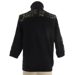 スール soeur7 レース切替 タートルネッ...の詳細画像3