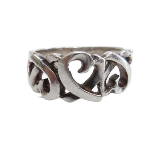 ティファニー TIFFANY &amp; CO. パロマピカソ トリプルラビングハート リング 指輪 925...