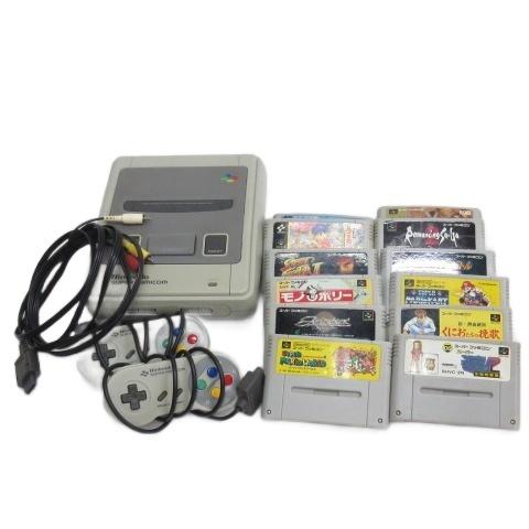 Nintendo 任天堂 スーパーファミコン 本体 ソフト 12本セット HVC-002 ジャンク