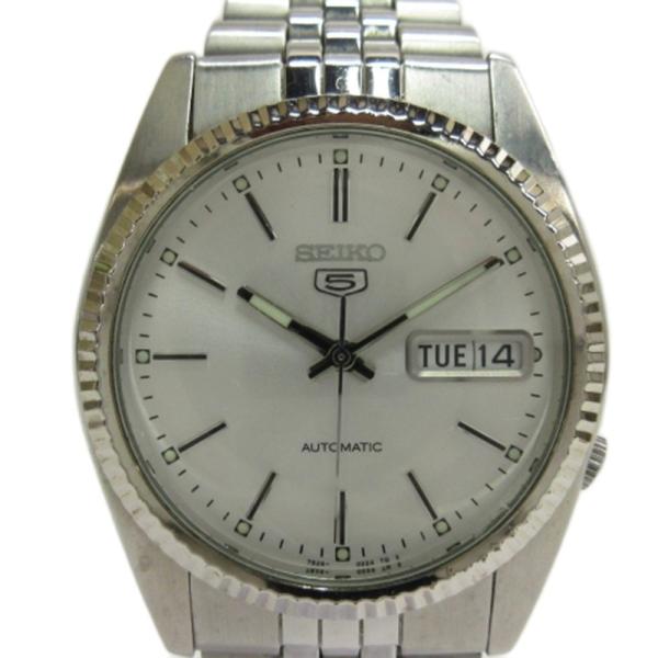 セイコー SEIKO セイコー5 ファイブ 腕時計 自動巻き 裏スケルトン 7S26-0500  メ...