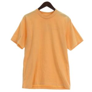 シュプリーム SUPREME ロゴ Tシャツ カットソー 半袖 オレンジ S ☆AA★ ■TC メンズ