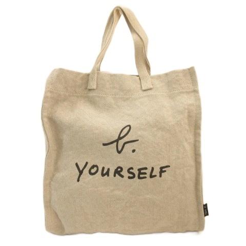 アニエスベー agnes b. トートバッグ リネン ナチュラル 260126E 鞄 ■GY35 レ...