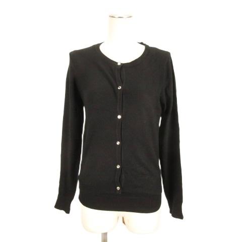 クイーンズコート QUEENS COURT アンサンブルニット 半袖ニット 2 ブラック ■GY35...