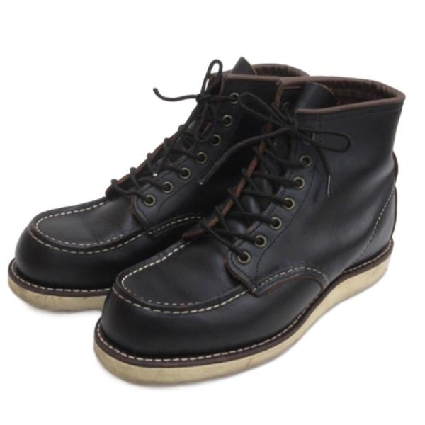 レッドウィング REDWING クラシックモック ブーツ 8849 USA製 ブラック 7D ■GY...